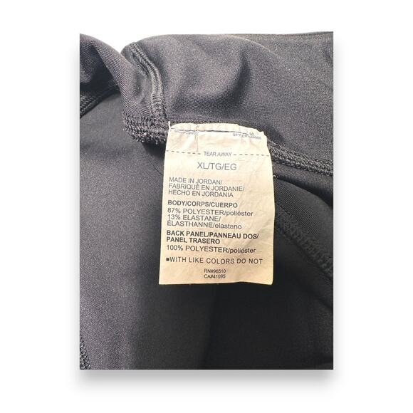 Under Armour Heat-Gear Compression Red Textured Panel Leggings Size XL - Picture 6 of 11